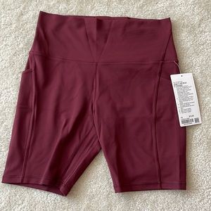 Lululemon align high-rise short with pockets 8” - size 10